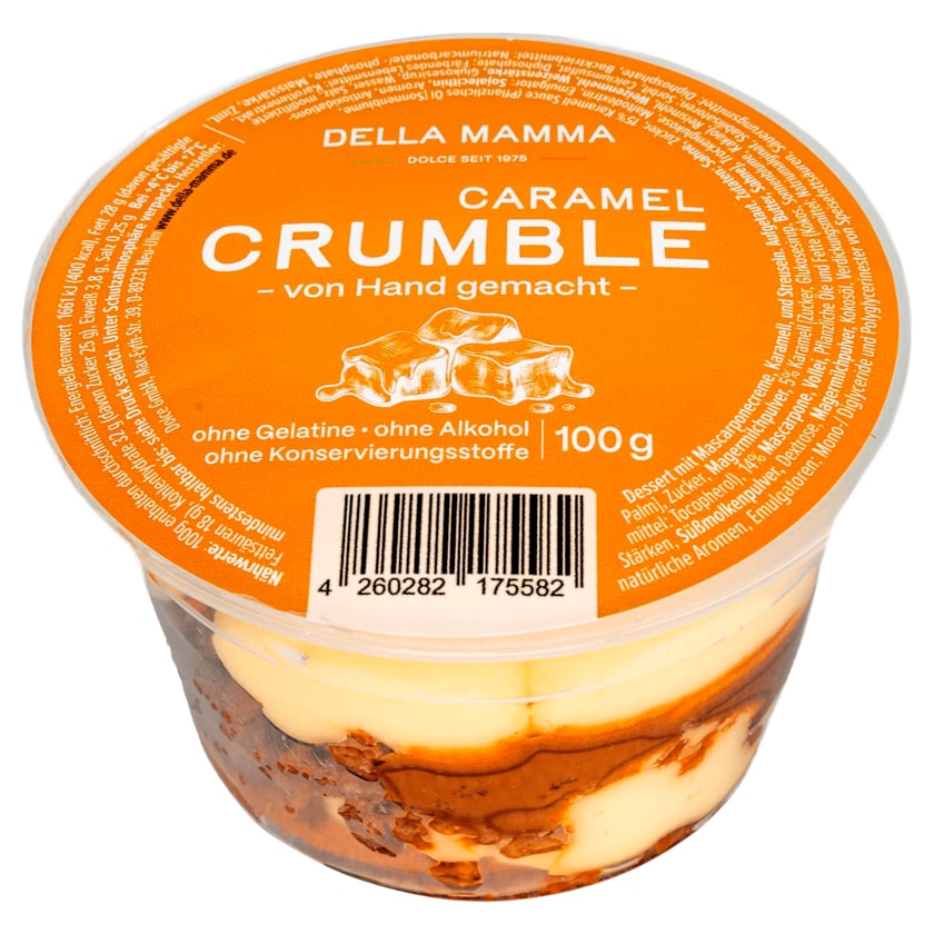 Della Mamma Caramel Crumble 100g